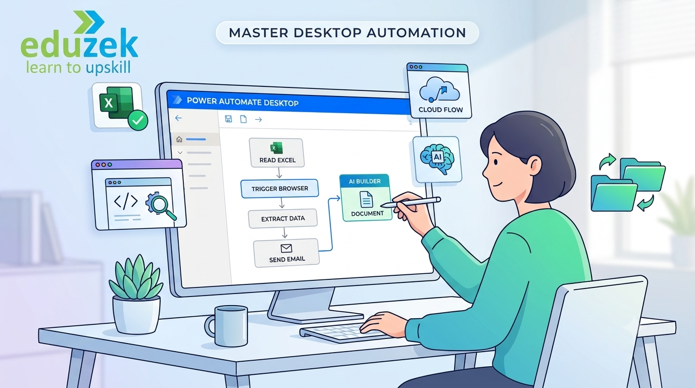 Power Automate Desktop Course & Training | Eduzek