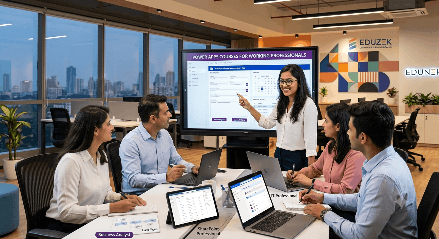 Power Apps Courses Online for Working Professionals